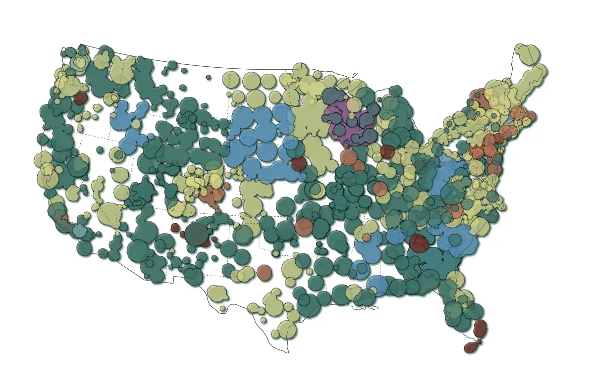 Preview of Public Radio Station Types Map